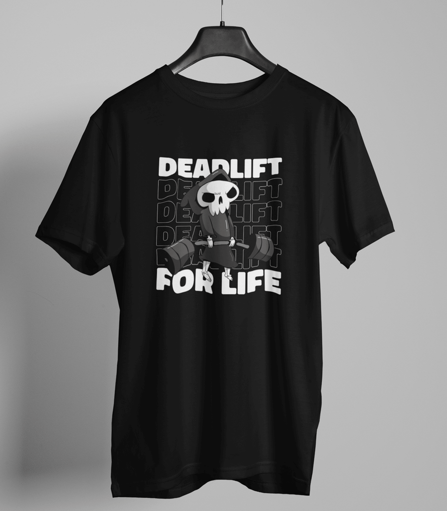 The Motivational Deadlift Gym T-Shirt Revolution"