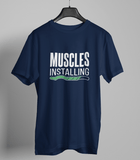 Muscles Installing Gym Motivational T Shirt