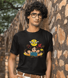 Durga Puja Collection Pujor Moja Bengali Graphic T-shirt