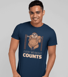 Every Workout Counts Gym Motivation T-shirt