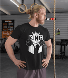King of Workout Gym Motivation T-shirt
