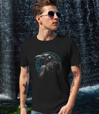 The Crow Printed Half Sleeve Cotton Unisex T-shirt