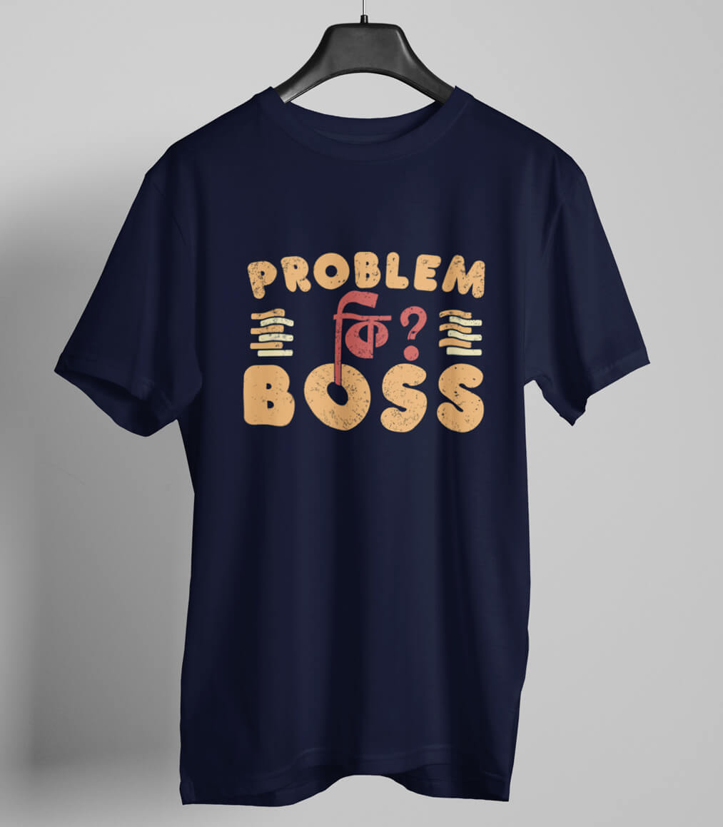 Problem Ki Boss Bengali Graphic T-shirt