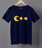 Funny Bitcoin Cryptocurrency Graphic T-shirt Blue