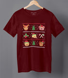 Goofy Christmas Half Sleeve  Cotton Unisex T-shirt