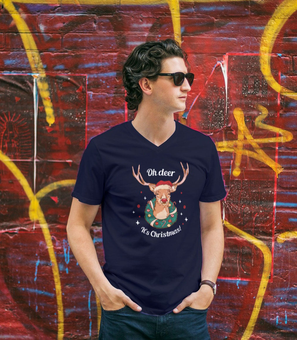Christmas Collection Reindeer Graphic T-shirt