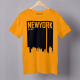 Newyork Half Sleeve Cotton Unisex T-shirt