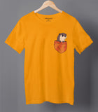Pocket Peep Cute Graphic T-shirt