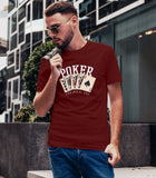 Poker Game Half Sleeve Cotton Unisex T-shirt