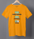 Girlfriend Fiancee Wife Half Sleeve Cotton Unisex T-shirt