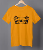 Workout Gym Motivational Half Sleeve Men's T-shirt
