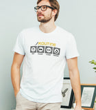 Funny Coding Half Sleeve Cotton Unisex T-shirt