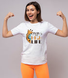 Funny Giraffe Quote Women's Boyfriend T-shirt