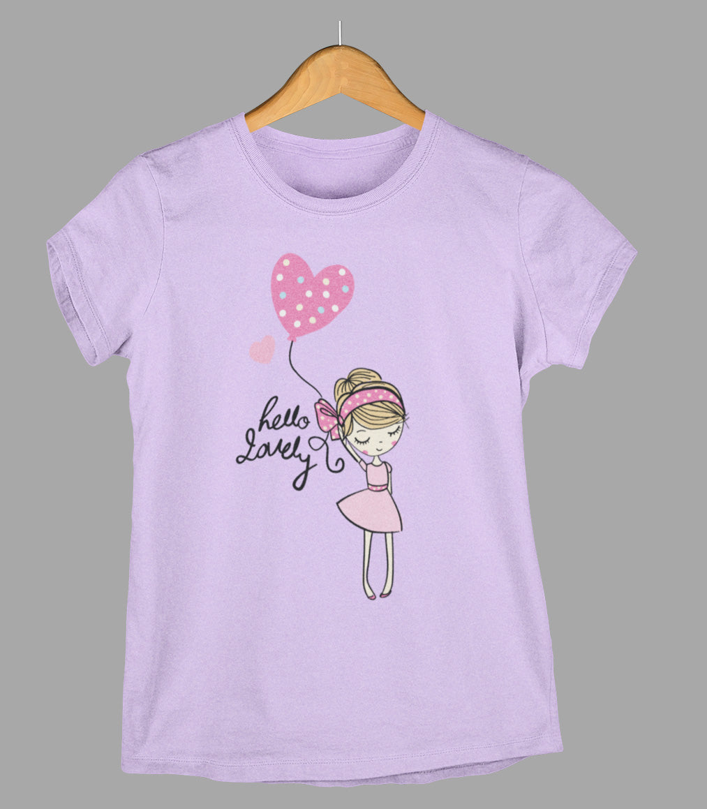 Hello Lovely Women's Graphic T-shirt