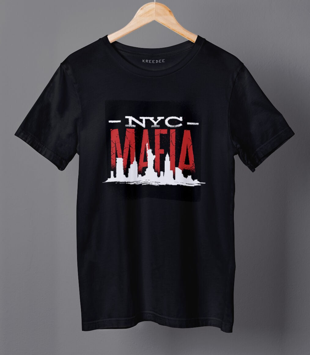 NYC Mafia Half Sleeve Men's T-shirt