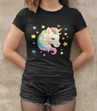 Cute Unicorn Women's Graphic T-shirt