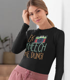 Full Sleeve Printed Cotton T-shirt Ek Kheech ke Dungi