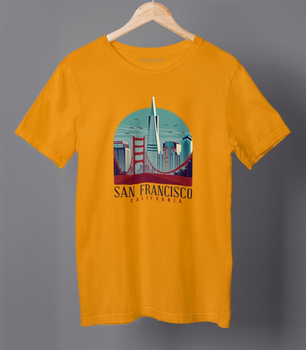 San Francisco Half Sleeve Men's T-shirt