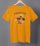 Paradise Golden Coast Half Sleeve Women's Boyfriend T-shirt