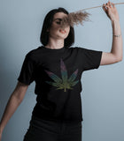 Beautiful Leaf Design Women's Boyfriend T-shirt