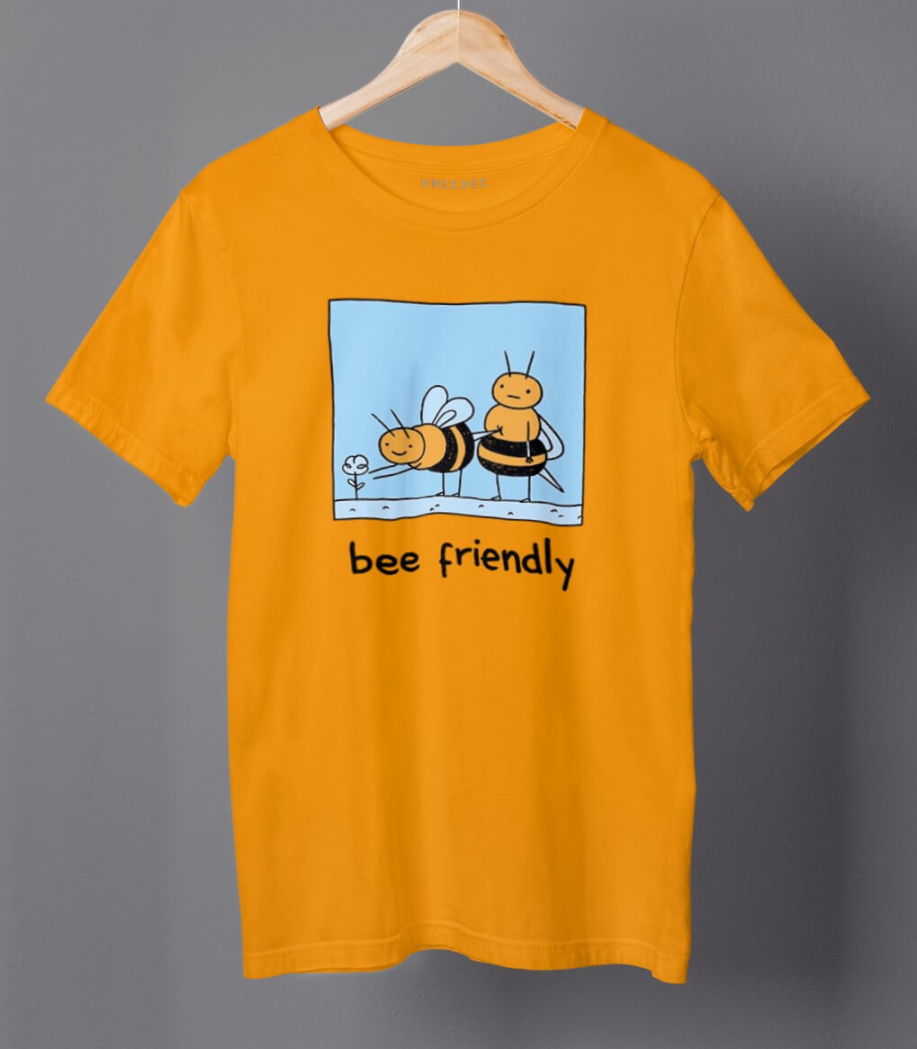 Bee Friendly Cool Designs Women's Boyfriend T-shirt