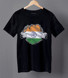 I Love My India Hindi Graphic T-shirt