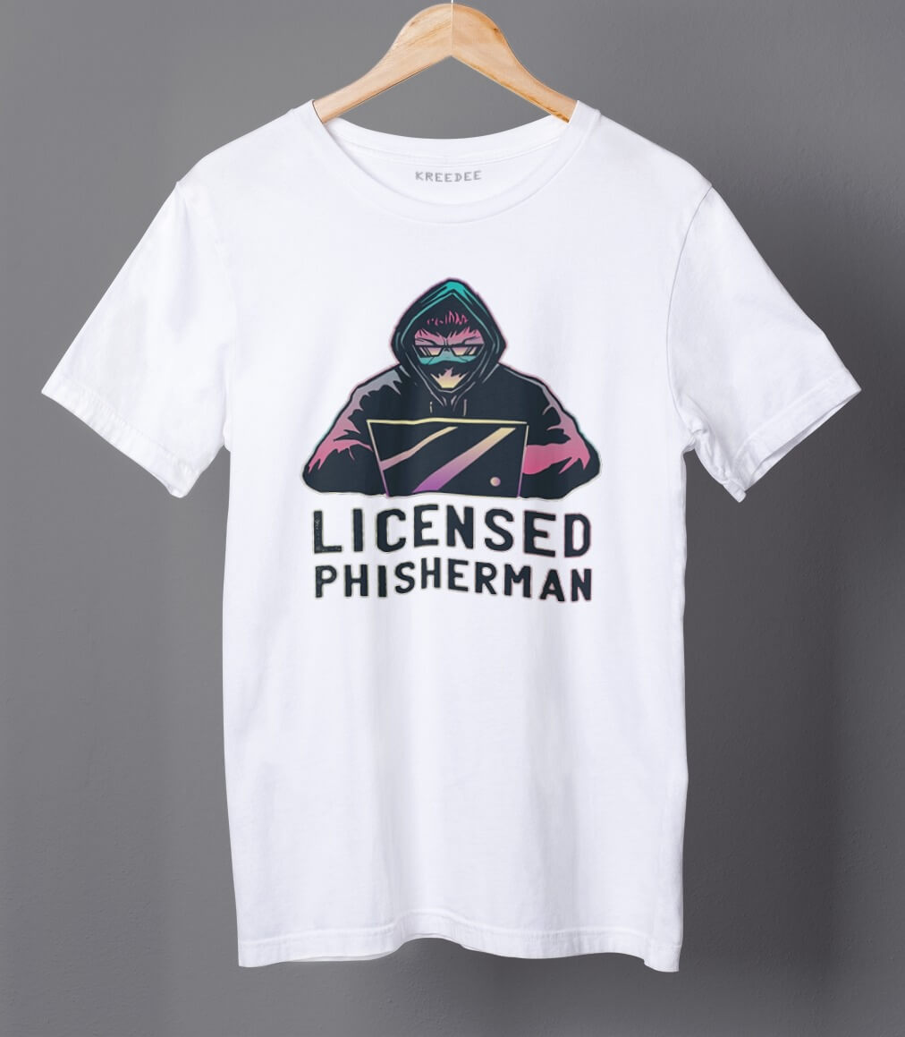 Licensed Phiserman Half Sleeve Cotton Unisex T-shirt