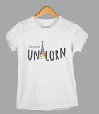 I Believe In Unicorn Graphic T-shirt For Girls