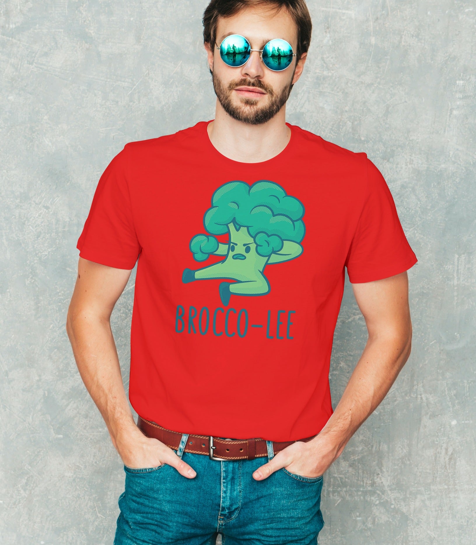 Brocco Lee Vegan  Half Sleeve Cotton Unisex T-shirt