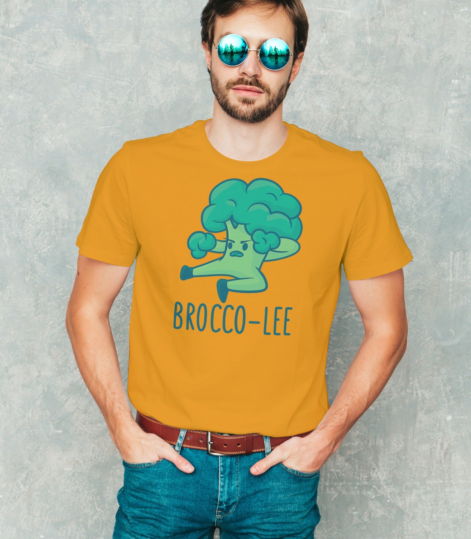 Brocco Lee Vegan  Half Sleeve Cotton Unisex T-shirt