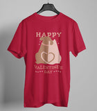 Valentine's Day Graphic Half Sleeve T-shirt