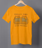 Quality Time Half Sleeve Cotton Unisex T-shirt