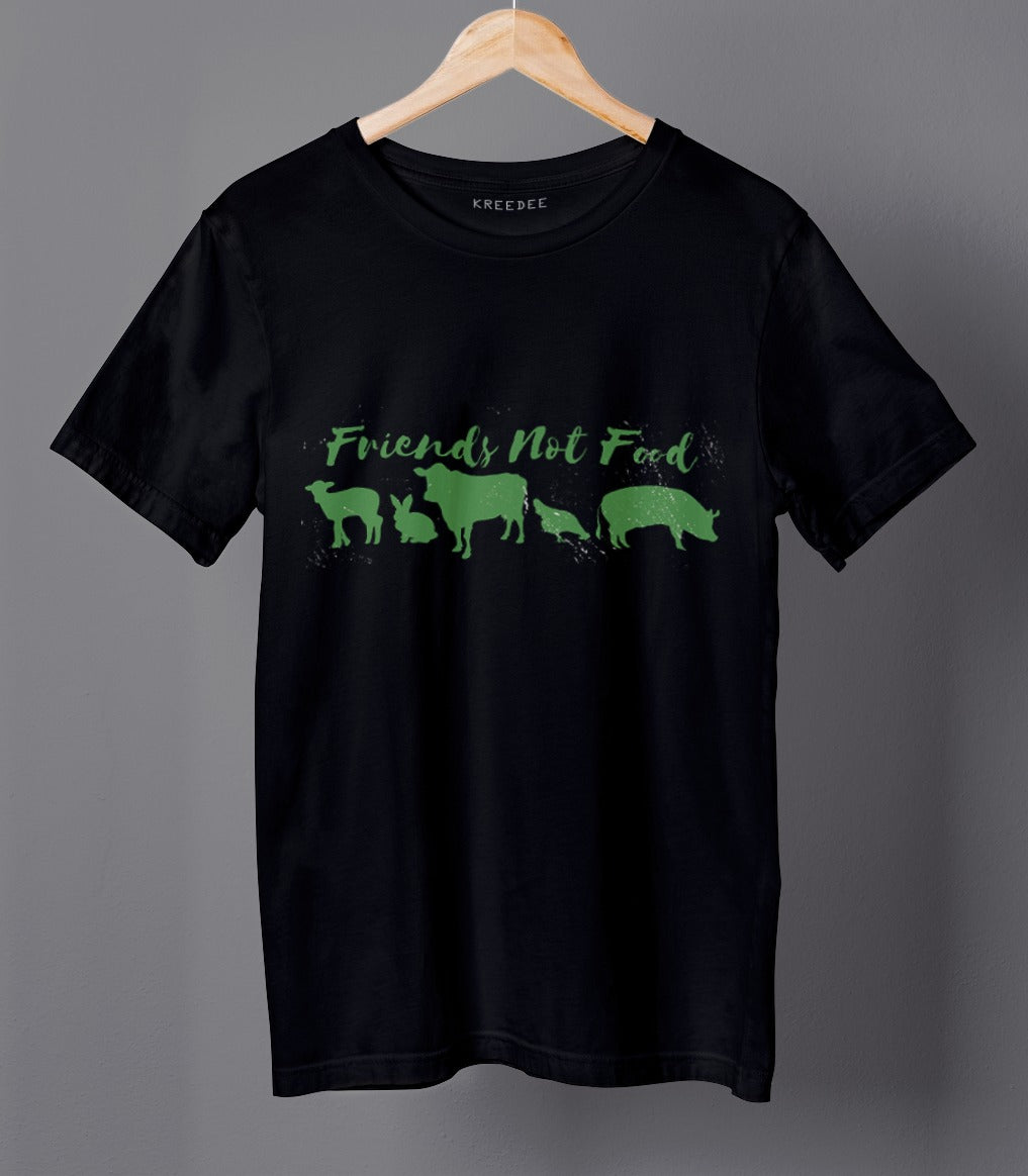 Friends Not Food Vegan Women's Boyfriend T-shirt