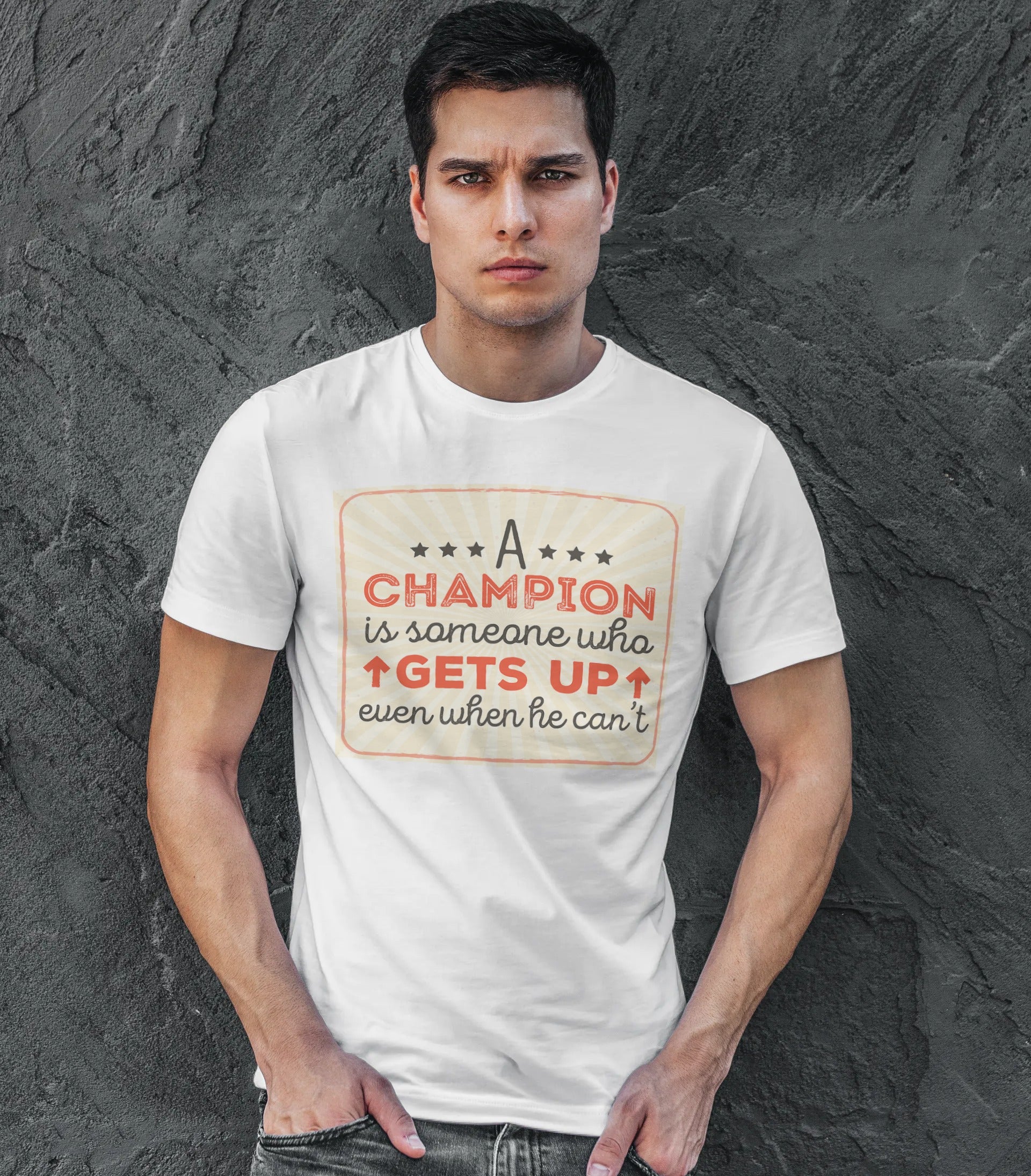 Champion Gym Motivational Men's T-shirt