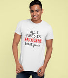 All I Need is Love  Half Sleeve Cotton Unisex T-shirt