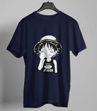 Cute Luffy Anime Graphic T-shirt