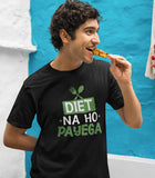 Diet na ho Payega Half SleeveCotton Unisex T-shirt