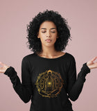 Full Sleeve Yoga Graphic T-shirt Enlightened Spiritual