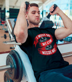 I Must Go My Gym Needs Me Half Sleeve Men's T-shirt