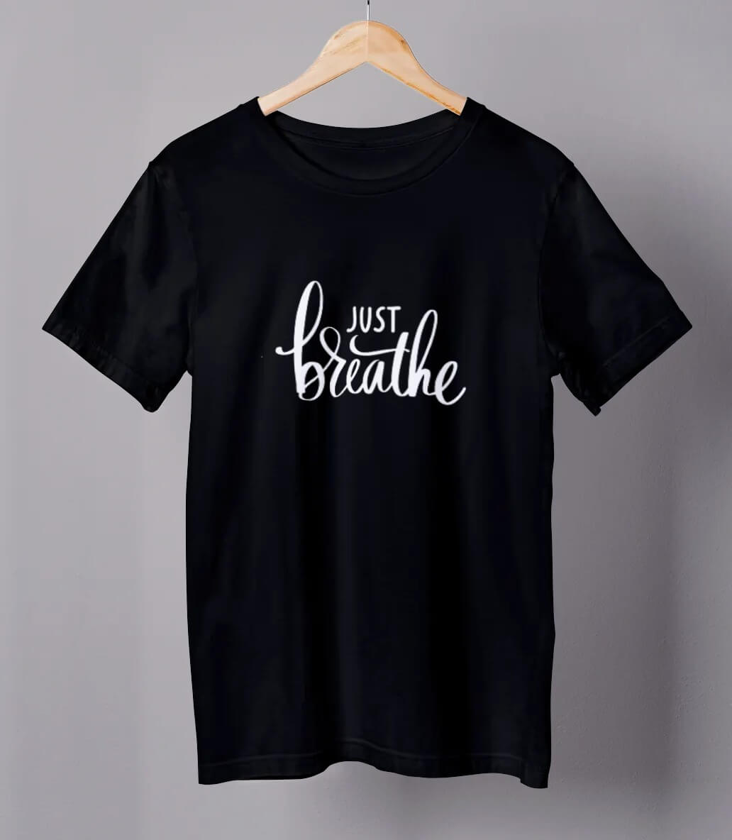 Just Breathe Men's Yoga T-shirt