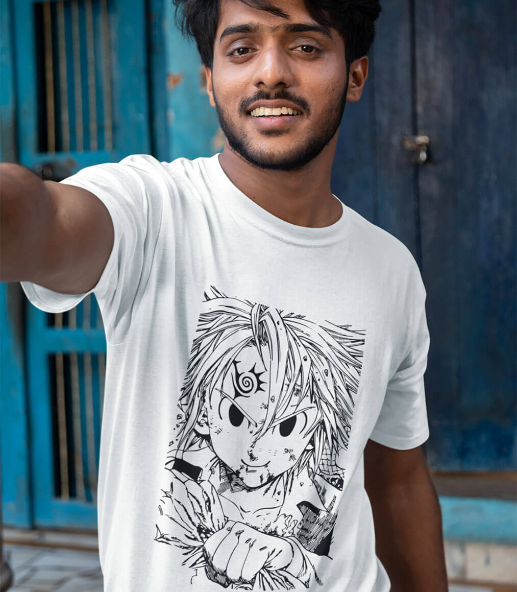 Meliodas Anime Graphic T-shirt