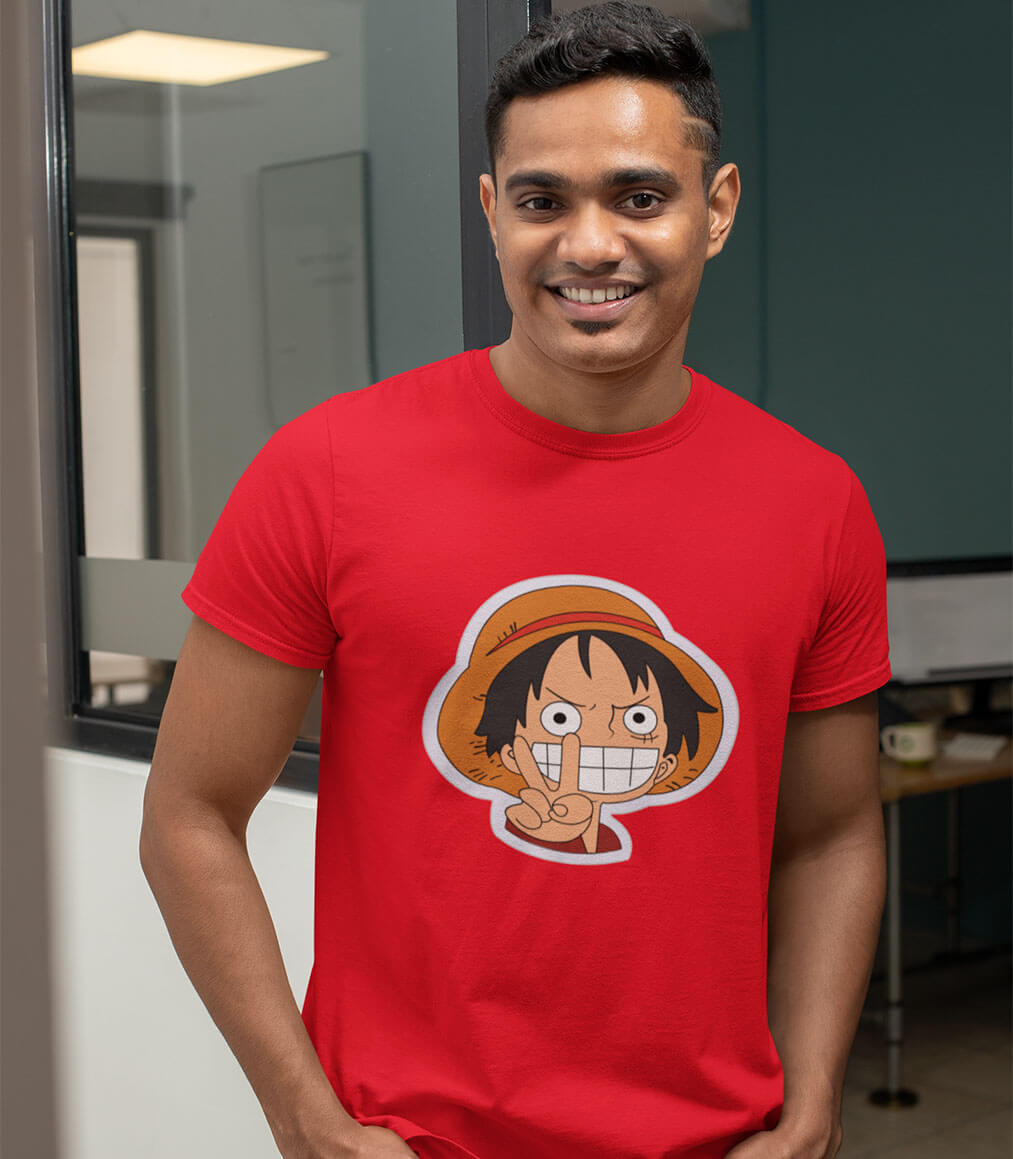 Monkey D Luffy Anime Graphic T-shirt