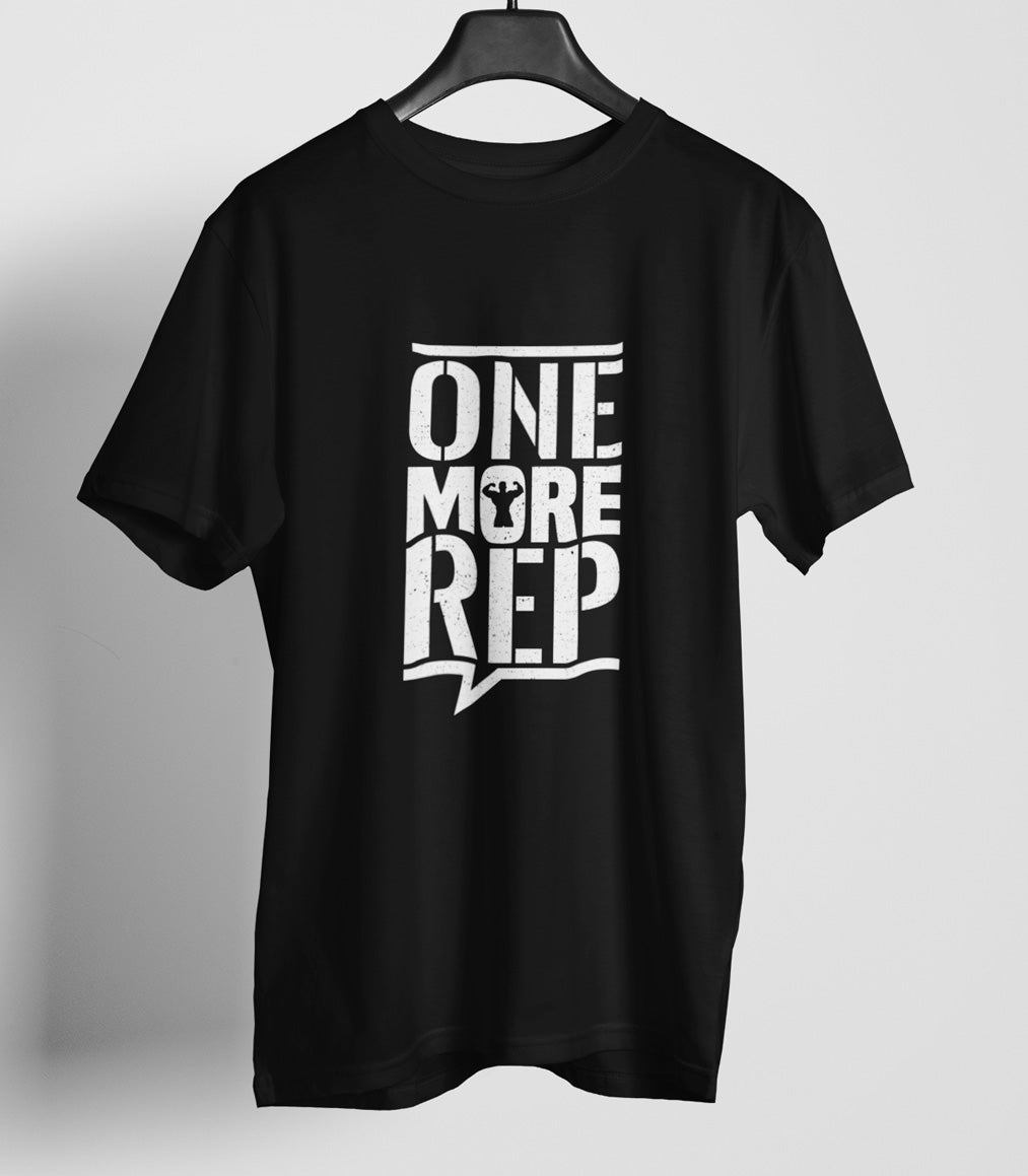 One More Rep Gym Motivation T-shirt