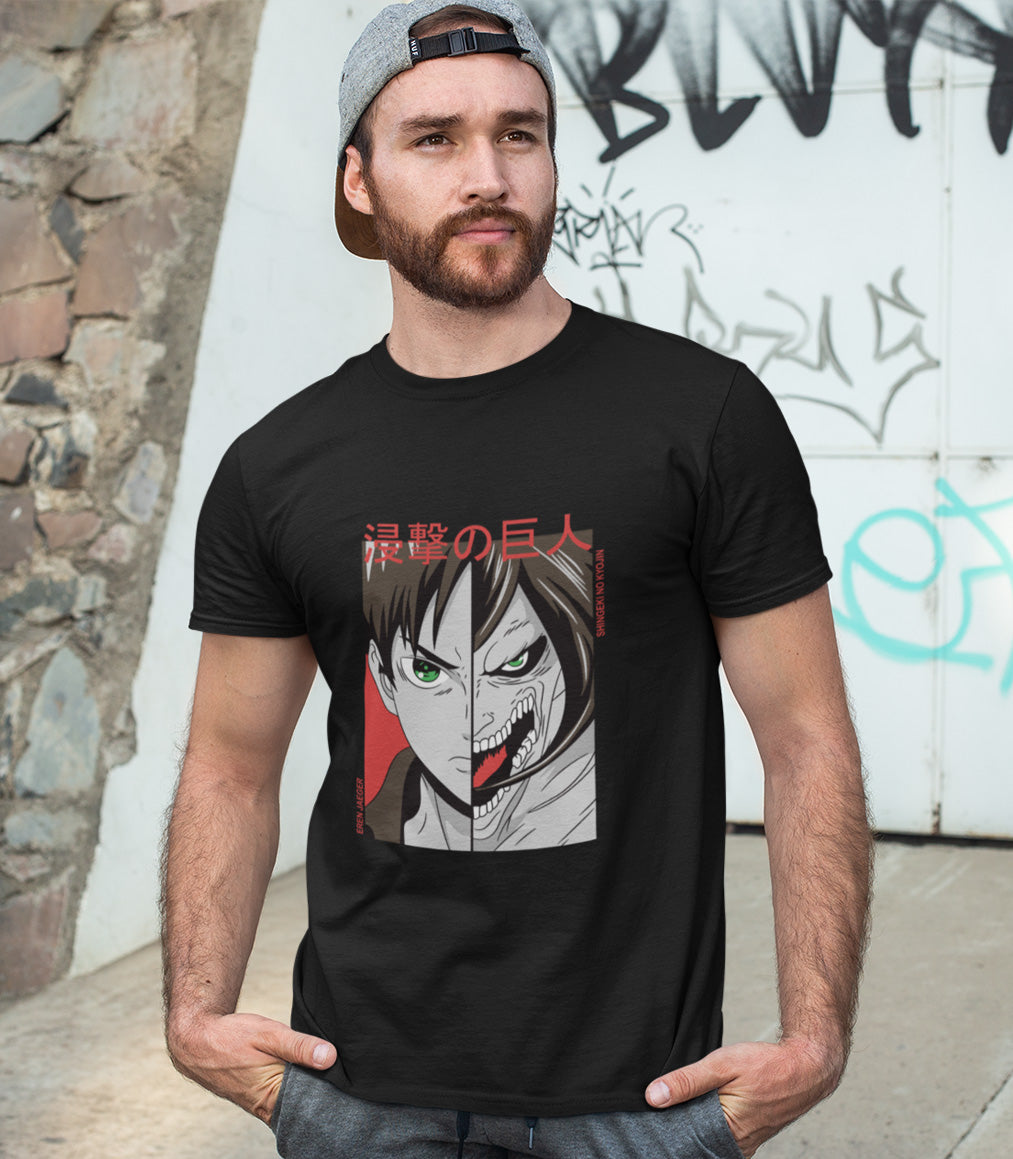 Two Faced Horror Anime T-shirt
