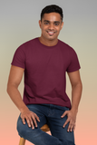 Plain Half Sleeve Unisex T-Shirt