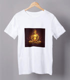 Buddha Half Sleeve Cotton Unisex Yoga T-shirt